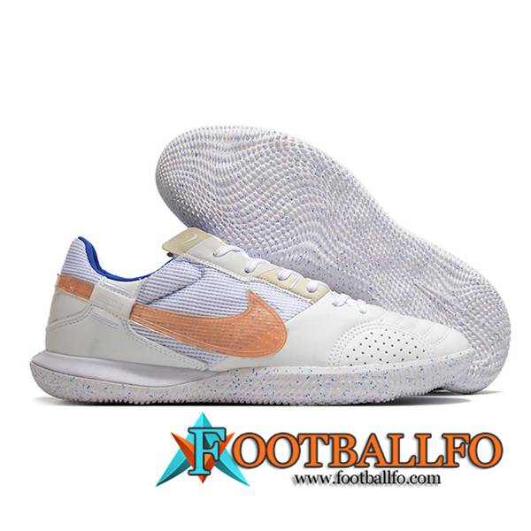 Nike Botas De Fútbol Streetgato Blanco/Naranja