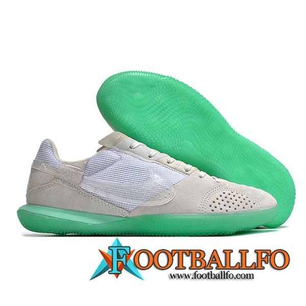 Nike Botas De Fútbol Streetgato Gris/Verde
