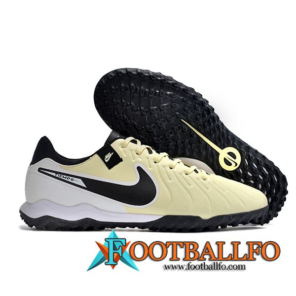 Nike Botas De Fútbol Tiempo Legend X Academy TF Negro/Amarillo