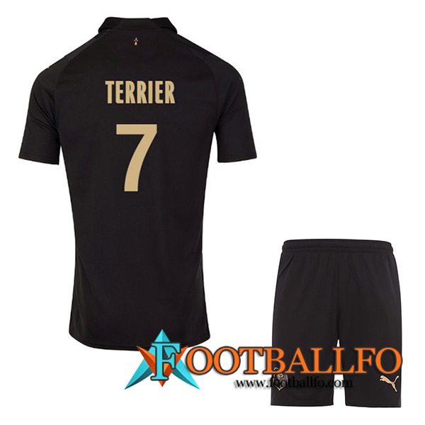 Camisetas De Futbol Stade Rennais (TERRIER #7) Ninoss 2023/2024 Tercera