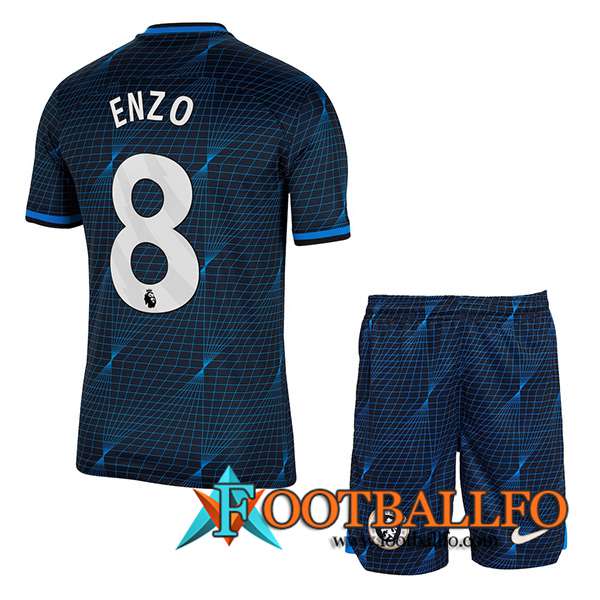 Camisetas De Futbol Chelsea (ENZO #8) Ninoss 2023/2024 Segunda