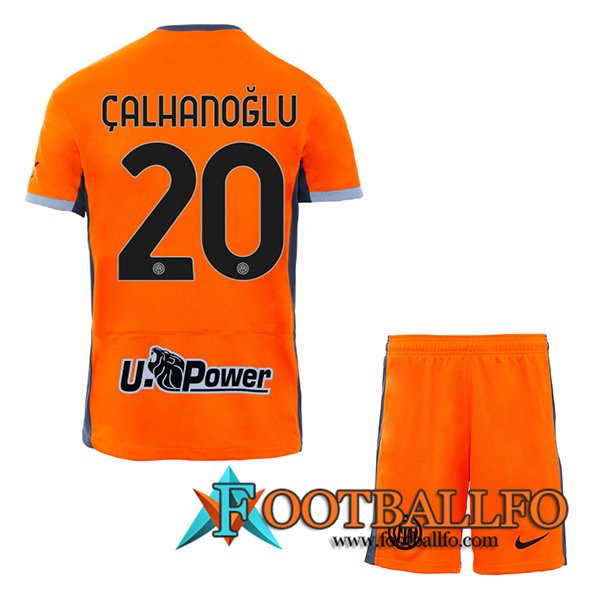Camisetas De Futbol Inter Milan (CALHANOGLU #20) Ninoss 2023/2024 Tercera
