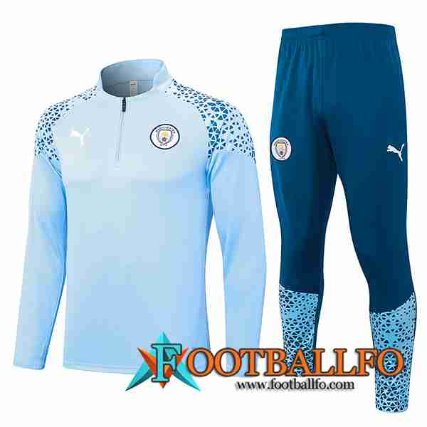 Chandal Equipos De Futbol Manchester City Azul Claro 2023/2024 -06
