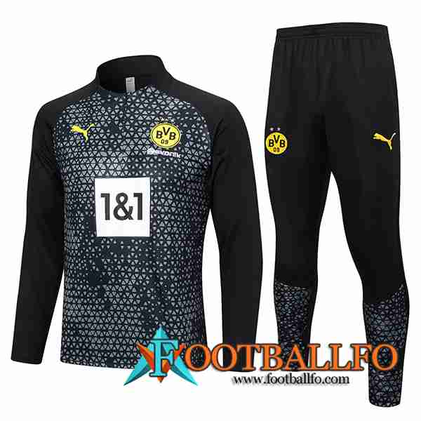 Chandal Equipos De Futbol Dortmund Negro 2023/2024 -03