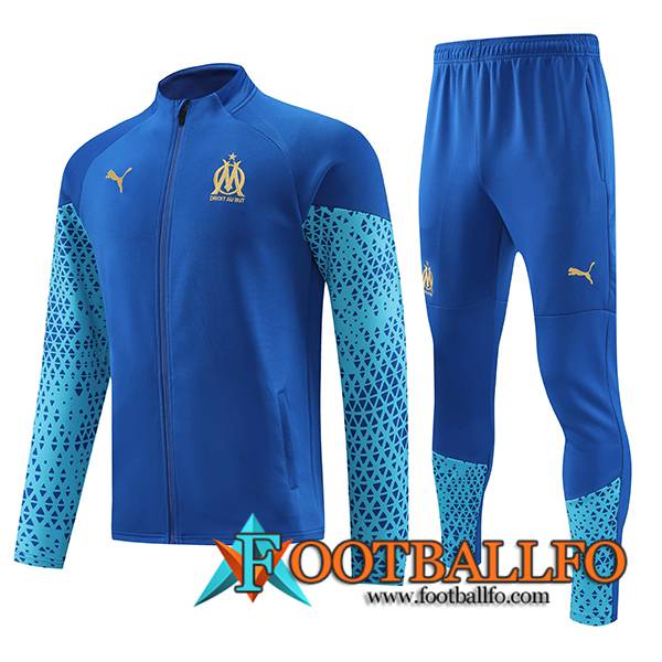 Chandal Equipos De Futbol - Chaqueta Marsella Azul 2023/2024