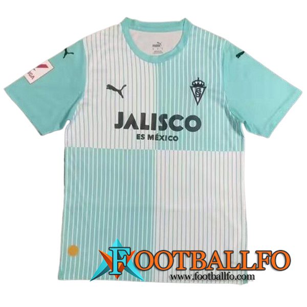 Camisetas De Futbol Sporting Gijon Segunda 2023/2024