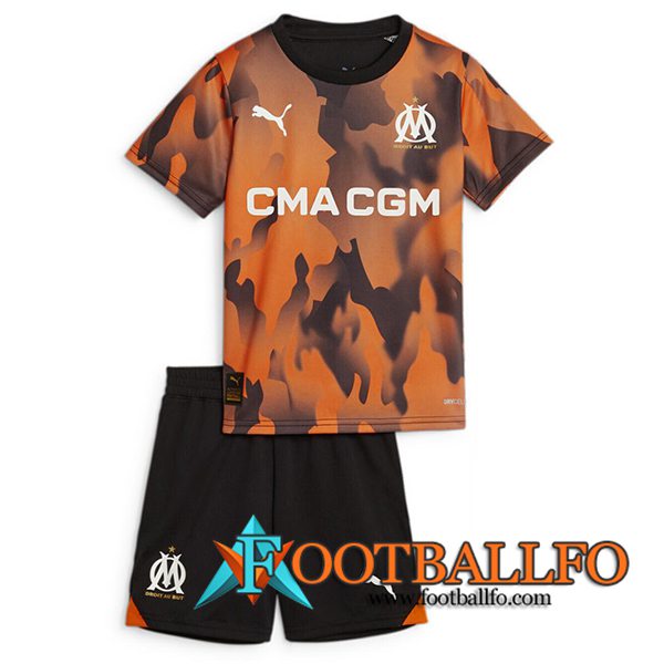 Camisetas De Futbol Marsella Ninos Tercera 2023/2024