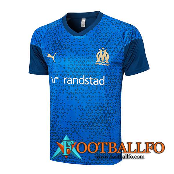 Camiseta Entrenamiento Marsella Azul 2023/2024