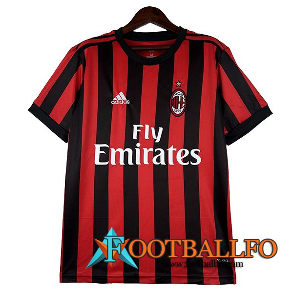 Camisetas De Futbol AC Milan Retro Primera 2017/2018
