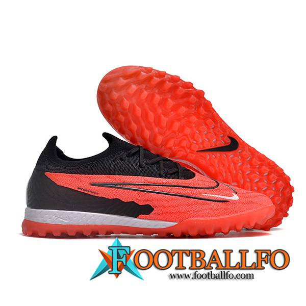 Nike Botas De Fútbol Phantom GX Elite TF Negro/Rojo