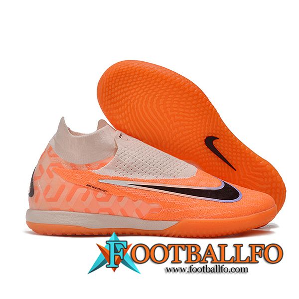 Nike Botas De Fútbol Phantom GX Elite DF Link IC Naranja