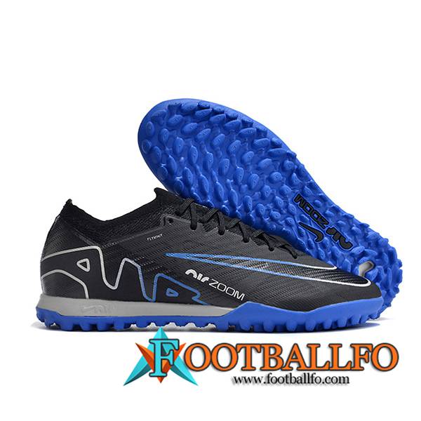 Nike Botas De Fútbol Air Zoom Mercurial Vapor XV Elite TF Negro/Azul
