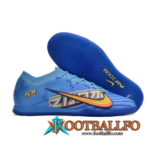 Nike Botas De Fútbol Air Zoom Mercurial Vapor XV Elite IC Azul/Amarillo