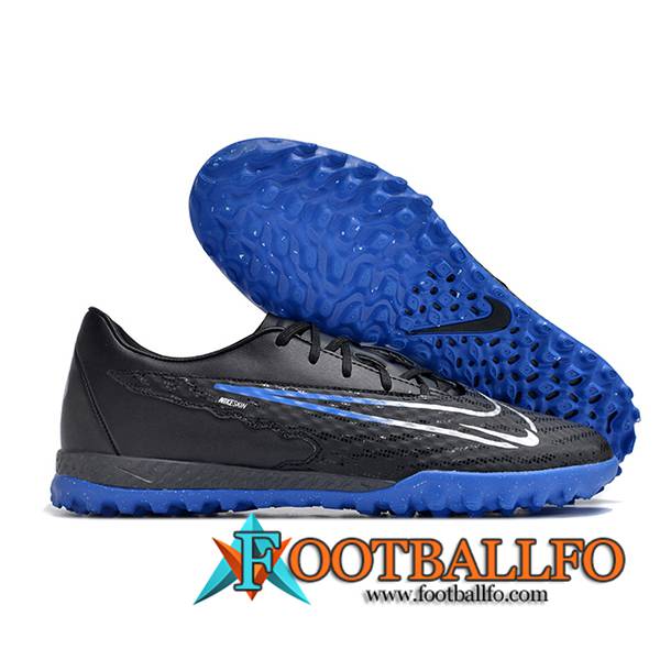Nike Botas De Fútbol Phantom GX Academy TF Negro/Azul
