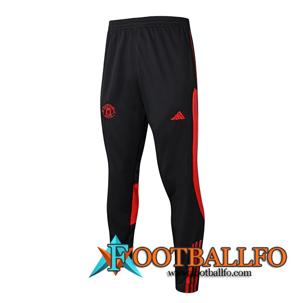 Pantalon Entrenamiento Manchester United Negro 2023/2024 -08