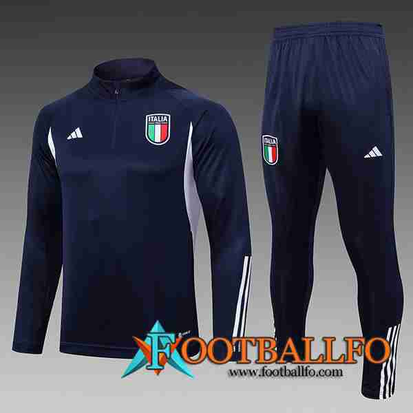 Chandal Equipos De Futbol Italia Ninos Azul marino 2023/2024