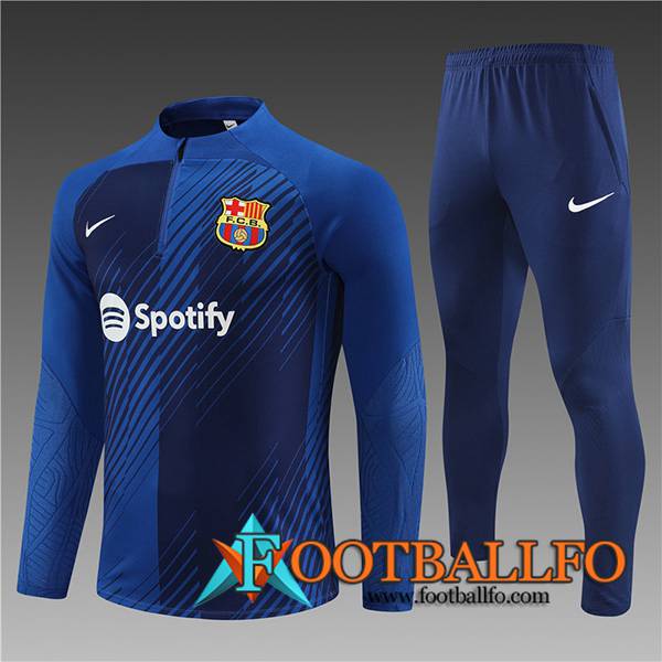 Chandal Equipos De Futbol FC Barcelona Ninos Azul marino 2023/2024
