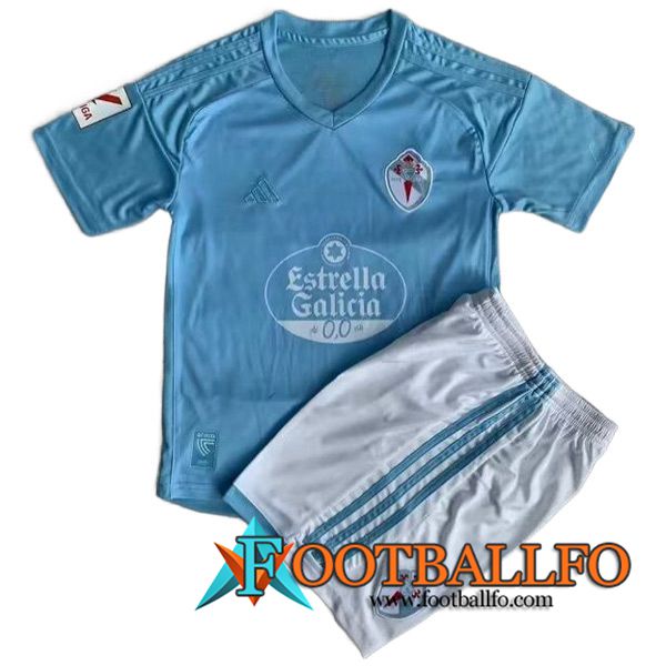 Camisetas De Futbol Celta Vigo Ninos Primera 2023/2024