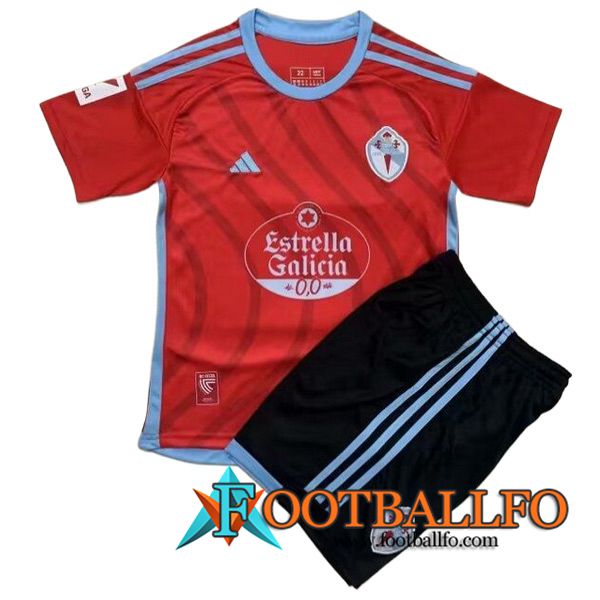 Camisetas De Futbol Celta Vigo Ninos Segunda 2023/2024