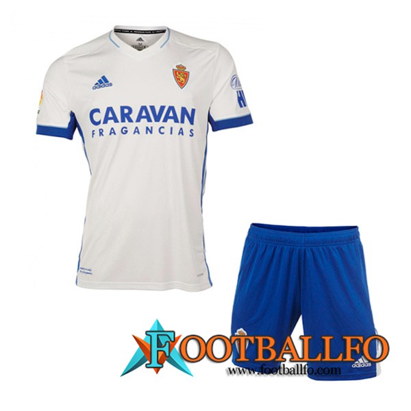 Camisetas De Futbol Real Zaragoza Ninos Primera 2023/2024
