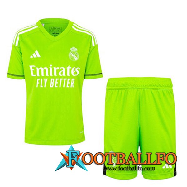 Camisetas De Futbol Real Madrid Ninos Portero 2023/2024