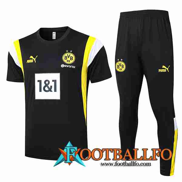 Camiseta Entrenamiento + Pantalones Dortmund Negro 2023/2024