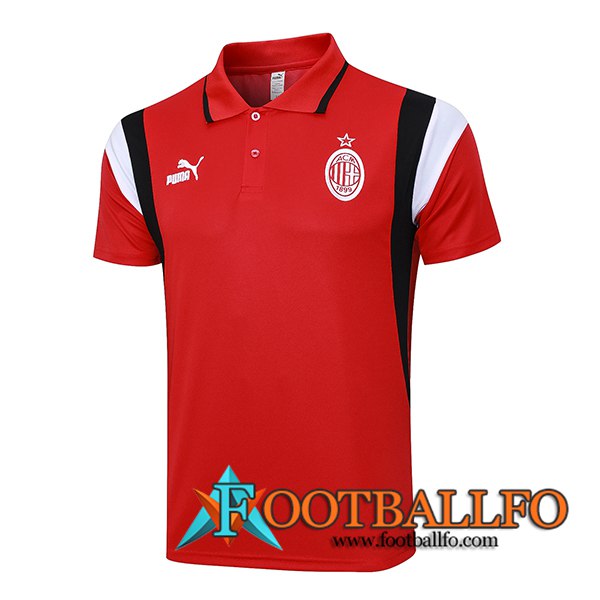 Camiseta Polo AC Milan Rojo 2023/2024 -04