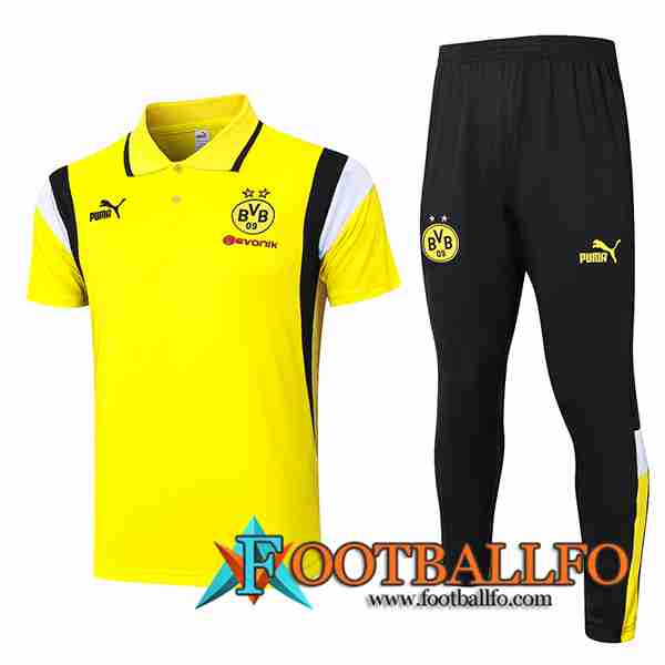 Camiseta Polo Dortmund Amarillo 2023/2024 -02