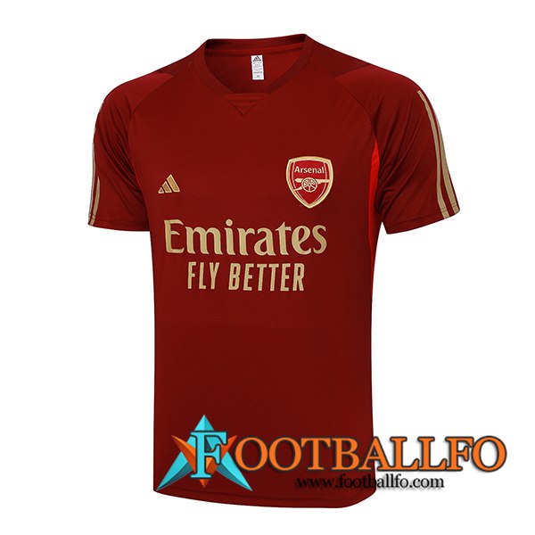 Camiseta Entrenamiento Arsenal Rojo 2023/2024 -05