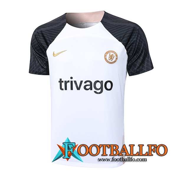 Camiseta Entrenamiento FC Chelsea Blanco 2023/2024 -03