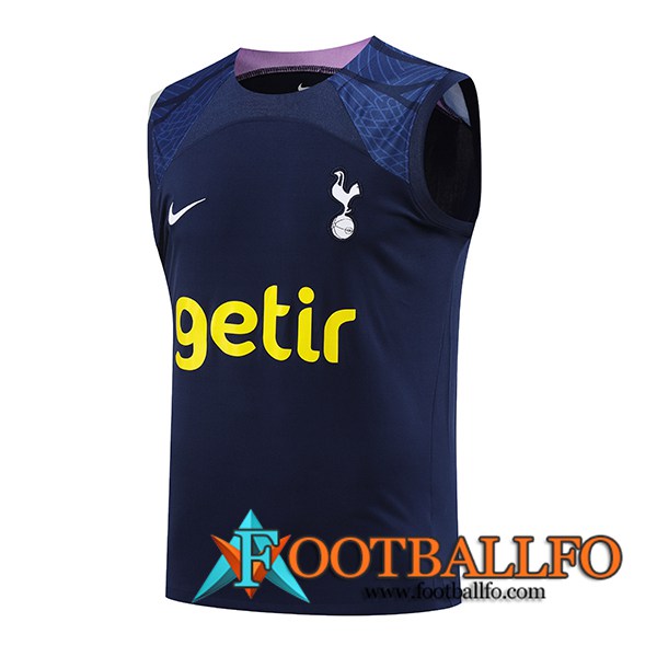 Chalecos De Futbol Tottenham Hotspur Azul marino 2023/2024 -02