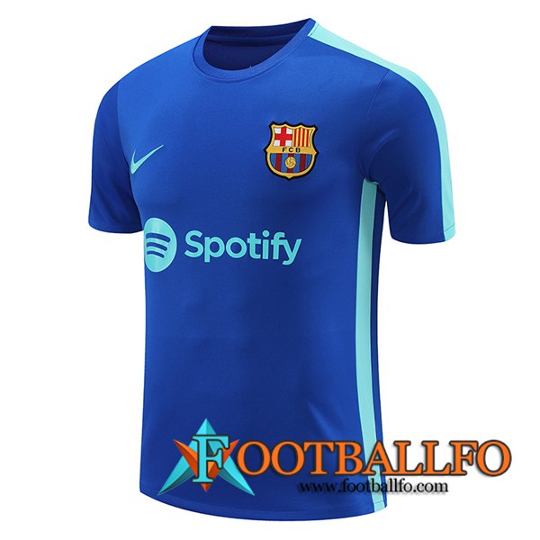 Camiseta Entrenamiento FC Barcelona Azul 2023/2024 -03