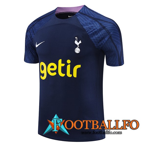Camiseta Entrenamiento Tottenham Hotspur Azul marino 2023/2024 -02