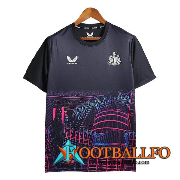 Camiseta Entrenamiento Newcastle Negro 2023/2024 -03