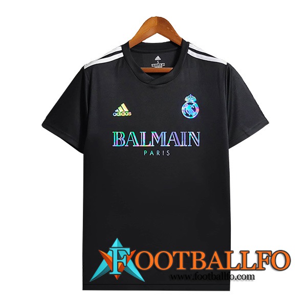 Camiseta Entrenamiento Real Madrid Negro 2023/2024 -04