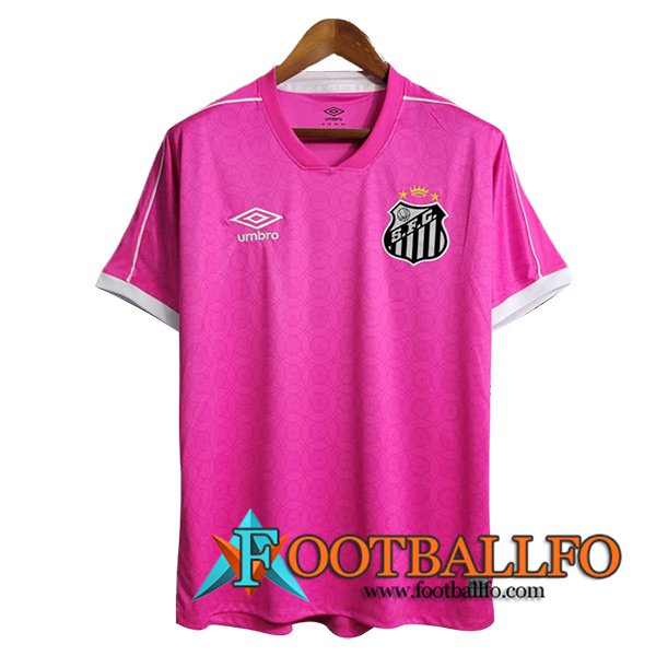 Camiseta Entrenamiento Santos Rosa 2023/2024