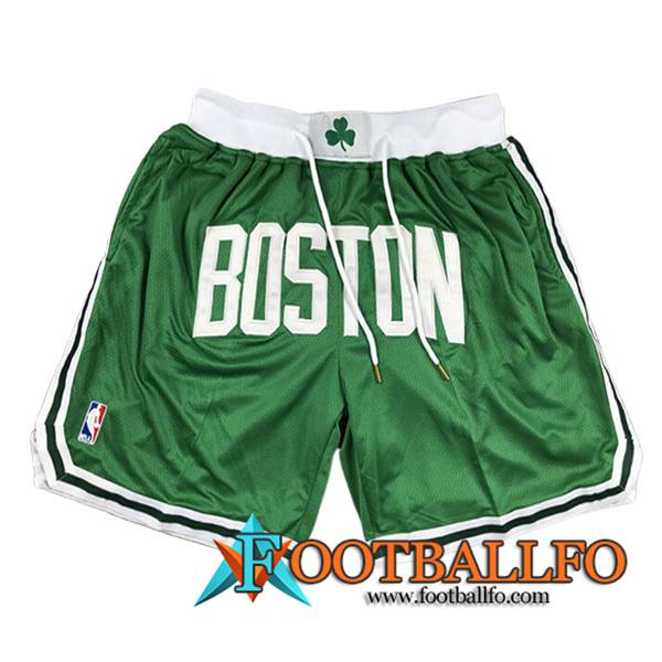 Cortos NBA Boston Celtics 2023/24 Verde