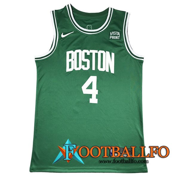 Camisetas De Futbol Boston Celtics (HOLIDAY #4) 2023/24 Verde -02
