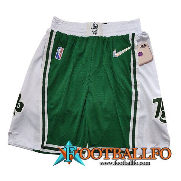 Cortos NBA Boston Celtics 2023/24 Verde/Blanco