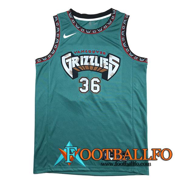 Camisetas De Futbol Memphis Grizzlies (SMART #36) 2023/24 Verde
