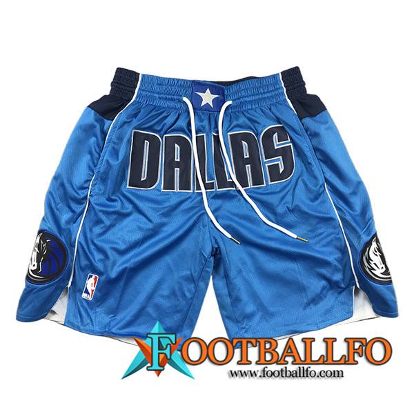Cortos NBA Dallas Mavericks 2023/24 Azul