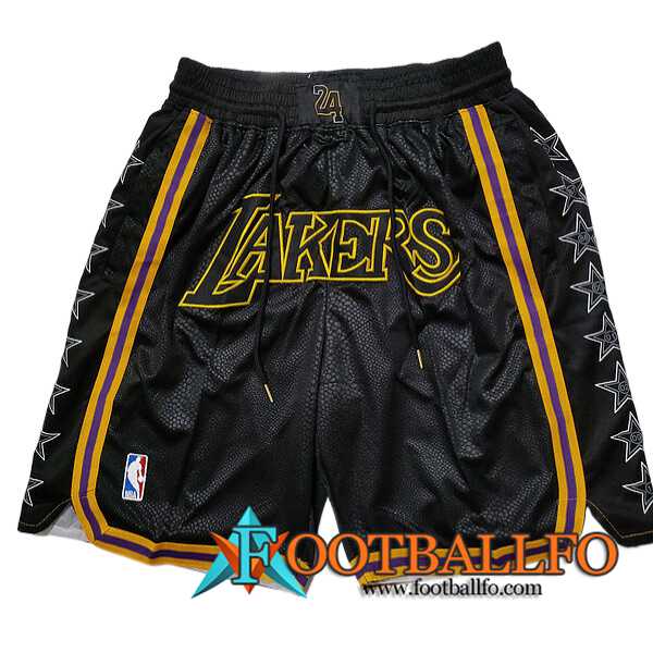 Cortos NBA Los Angeles Lakers 2023/24 Negro -04