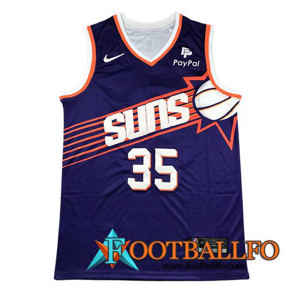 Camisetas De Futbol Phoenix Suns (DURANT #35) 2023/24 Violeta