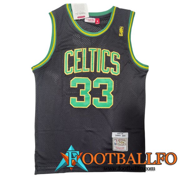 Camisetas De Futbol Boston Celtics (BIRD #33) 2023/24 Negro