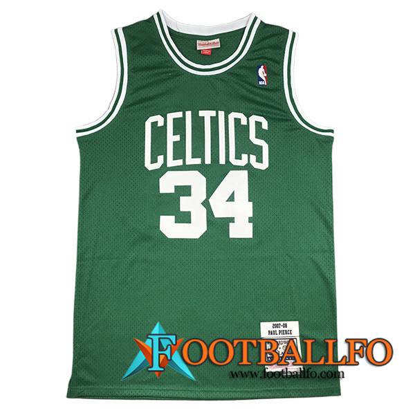 Camisetas De Futbol Boston Celtics (PIERCE #34) 2023/24 Verde