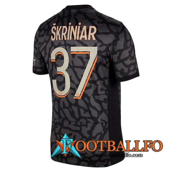 Camisetas De Futbol PSG (SKRINIAR #37) 2023/2024 Tercera