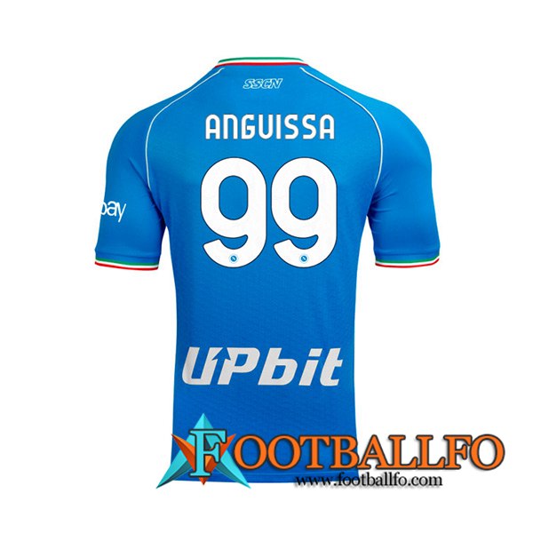 Camisetas De Futbol SSC Napoli (ANGUISSA #99) 2023/2024 Primera
