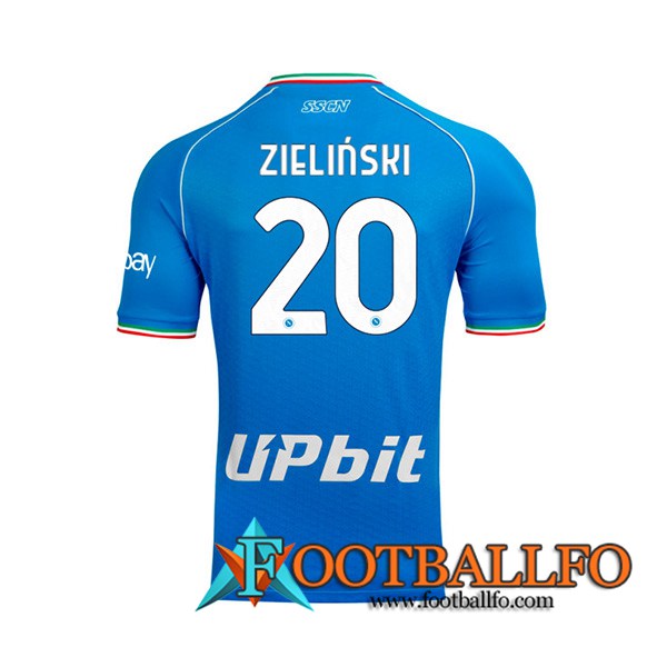 Camisetas De Futbol SSC Napoli (ZIELINSKI #20) 2023/2024 Primera