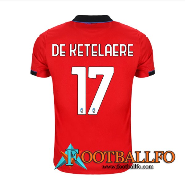 Camisetas De Futbol Atalanta (DE KETELAERE #17) 2023/2024 Tercera