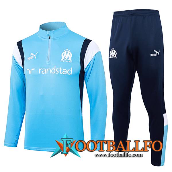 Chandal Equipos De Futbol Marsella Azul Claro 2023/2024 -06